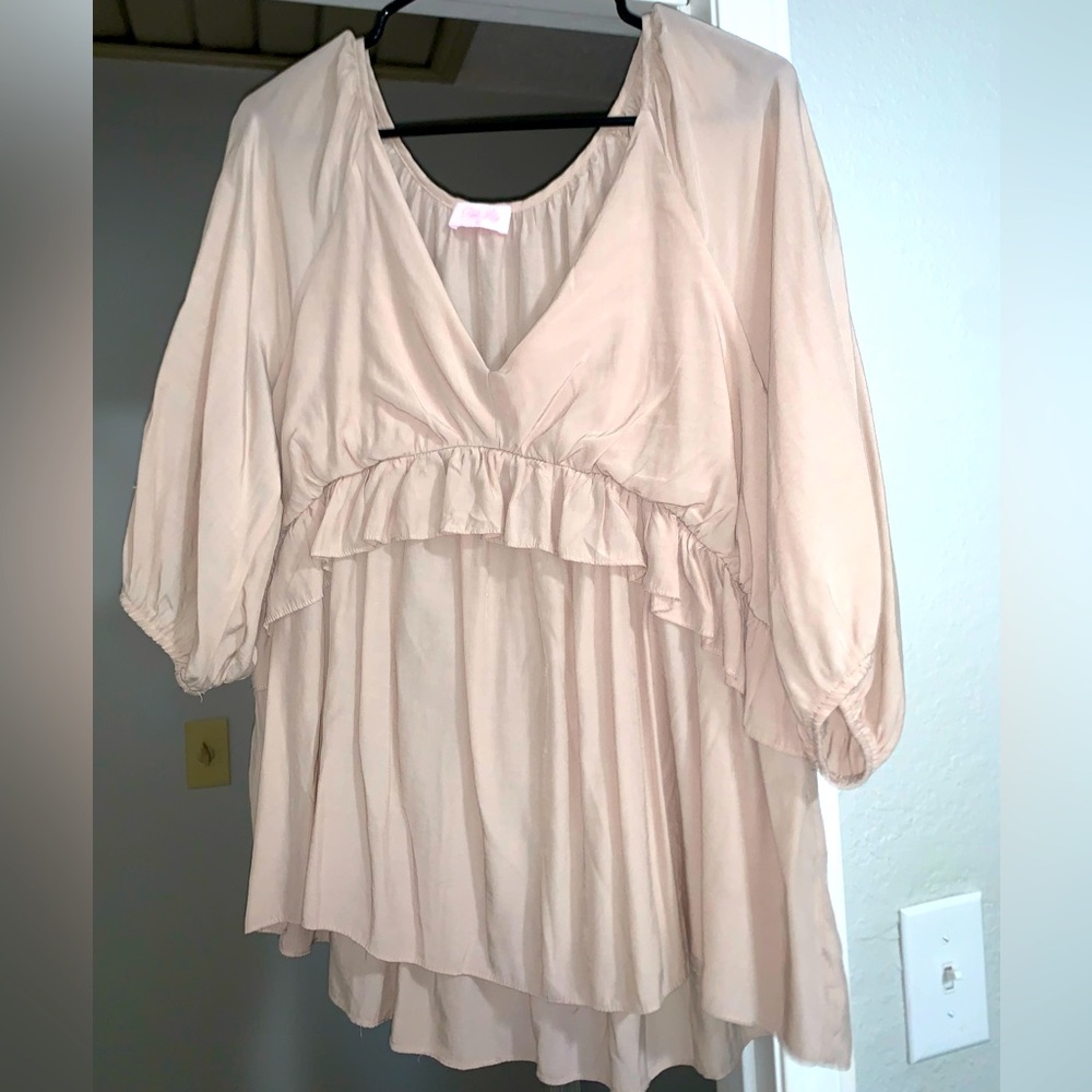 Xl pink lily brand blouse